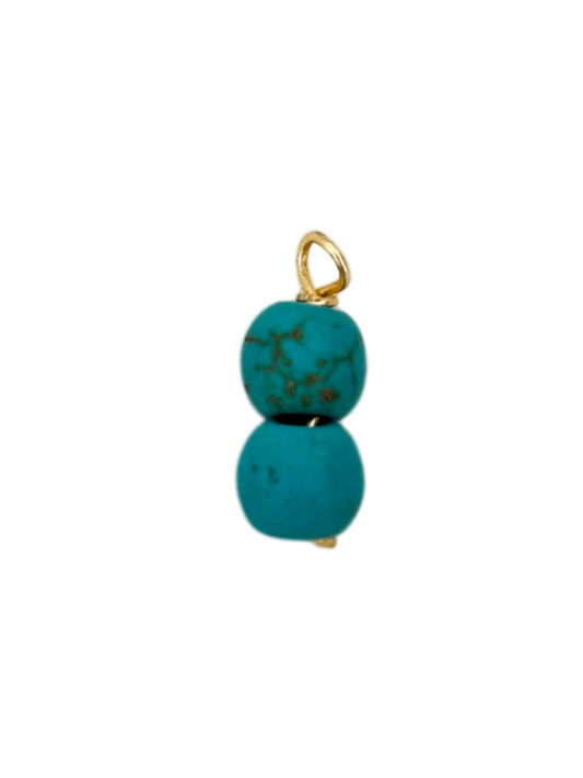 Línea piedras turquesa