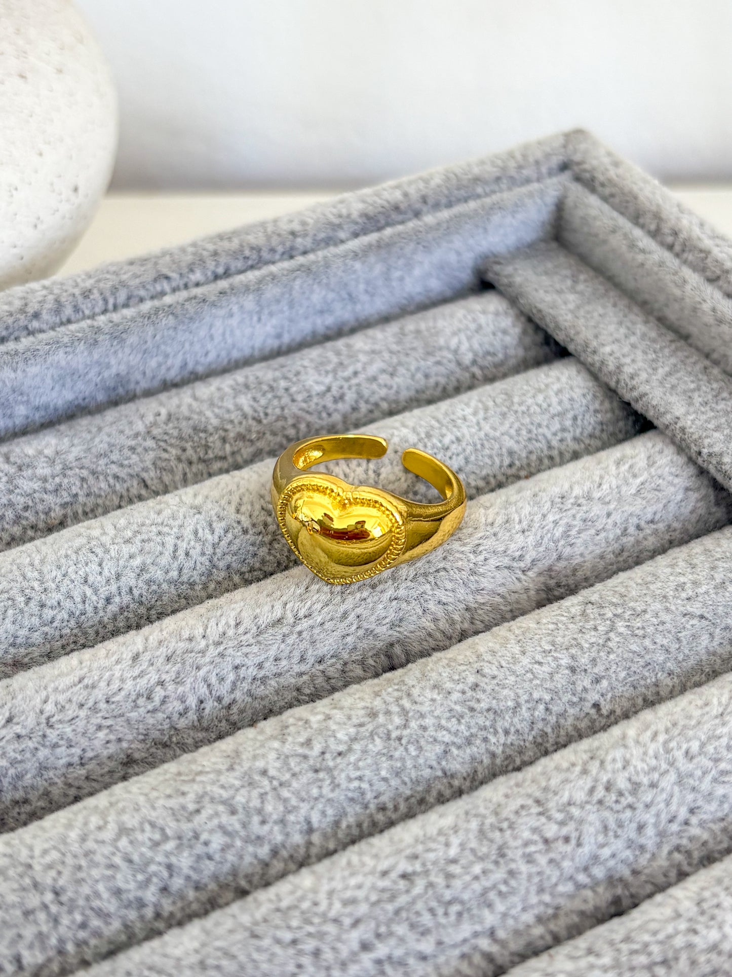 Anillo corazón