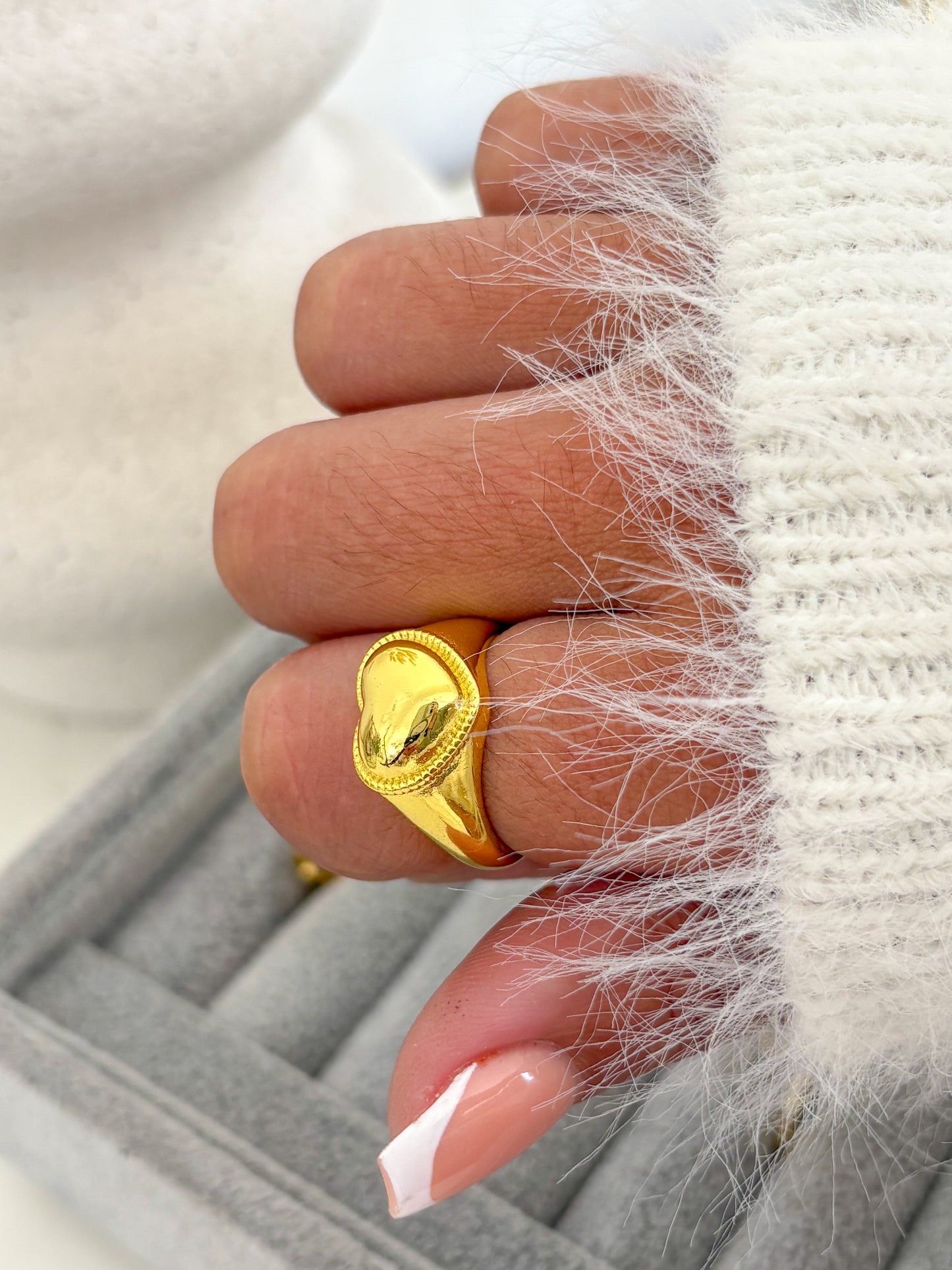 Anillo corazón